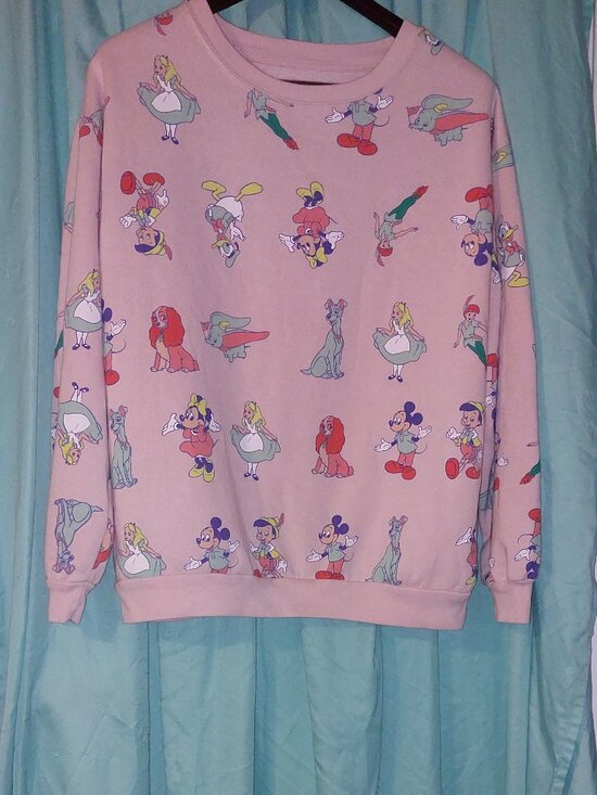 Disney Sweaters - Disney Characters Knit Long Sleeve Sweatshirt XXL